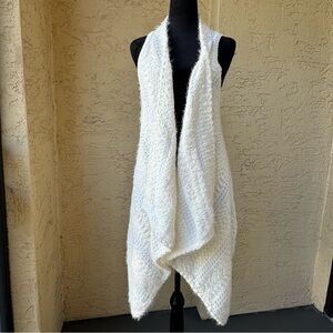 Devotion By Cyrus Sleeveless Open Front Cardigan Sz XL